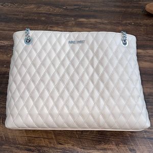 Nine West quilted leather bag